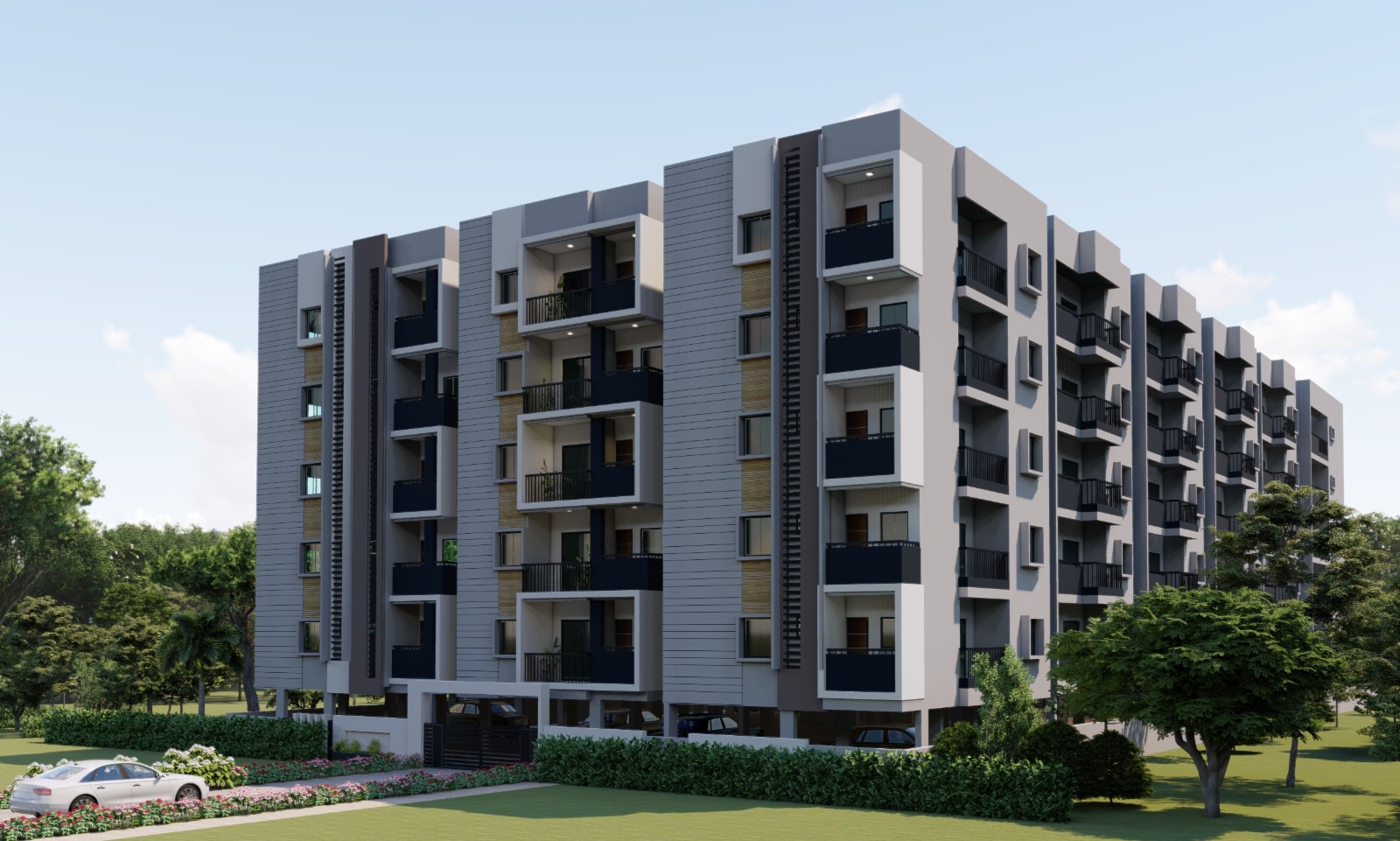 2 BHK Flats available for sale in Kaggadaspura location